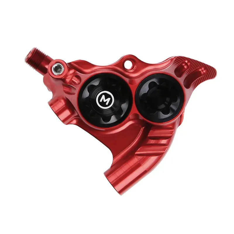 Hope RX4+ Shimano Mineral Oil Flat Mount Brake Caliper +20mm in Red