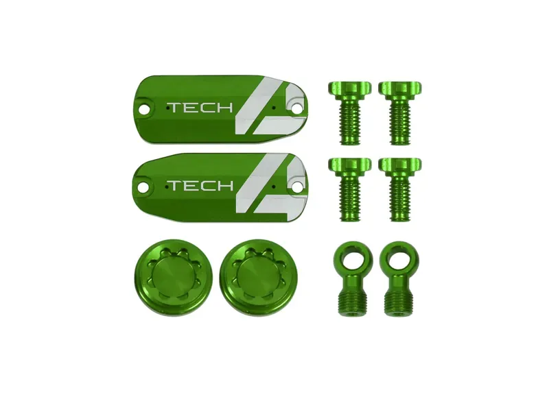 Hope Tech 4 X2 Custom Kit Pair - Green