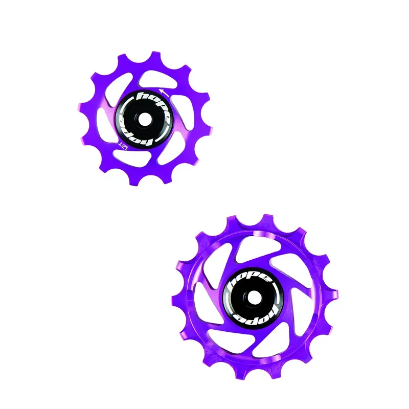 Hope 14T/12T SRAM Derailleur Jockey Wheels Pair in Purple
