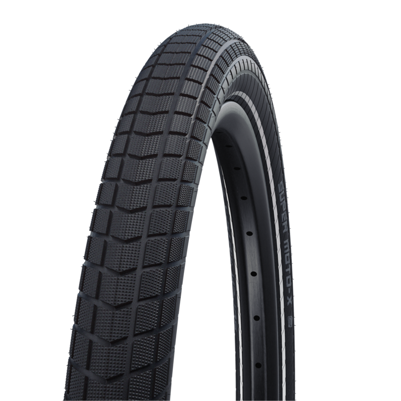 Schwalbe Super Moto-X 27.5x2.4-inch Tyre in Black-1
