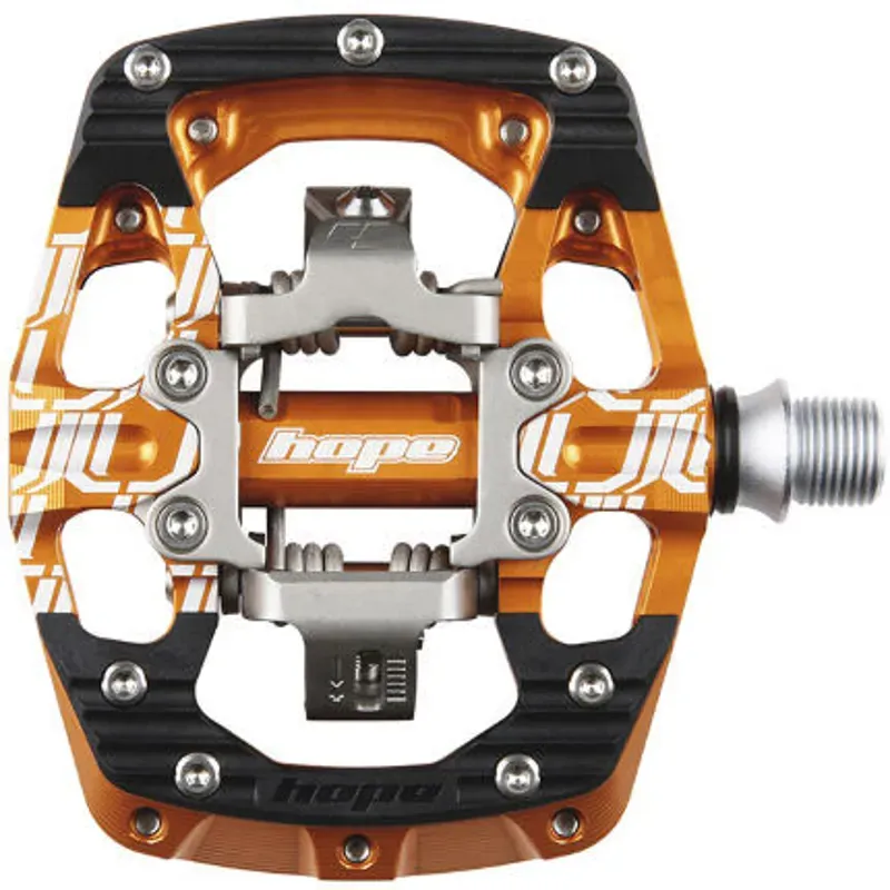 Hope Union GC 9/16-inch Pedals in Orange