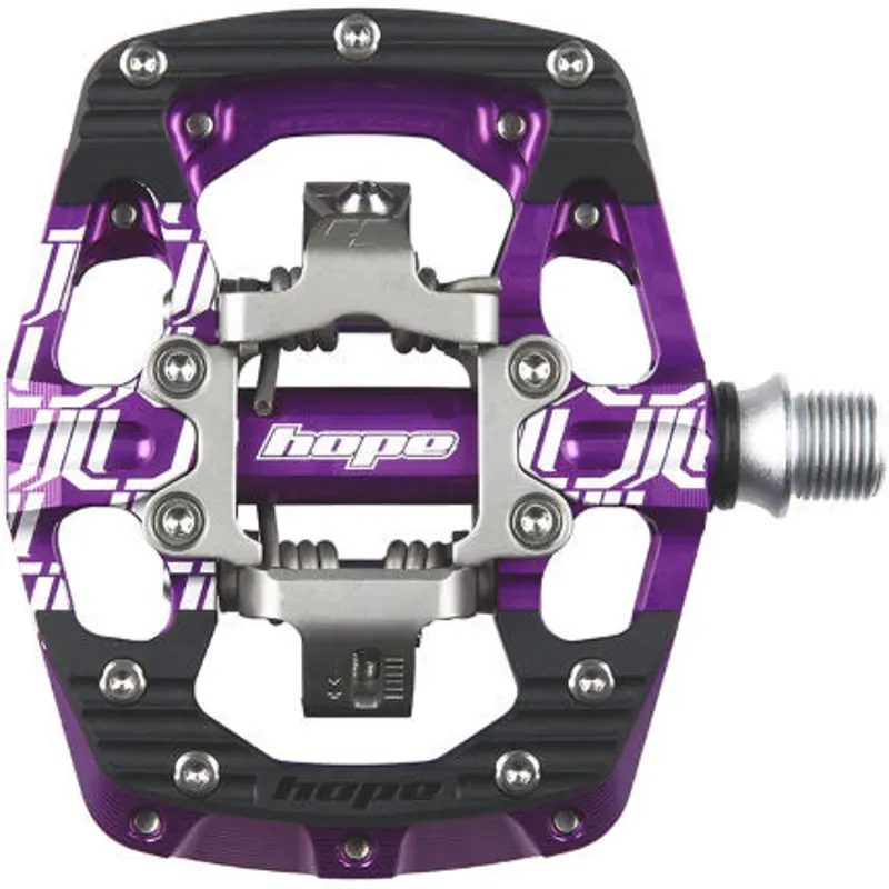 Hope Union GC 9/16-inch Pedals in Purple