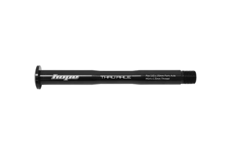 Hope Front 15mm Thru Axle for Fox Forks - Black