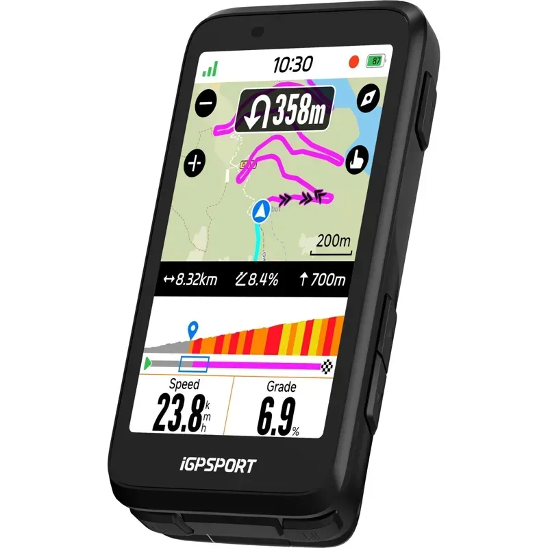 iGPSport BiNavi 3.5inch Touch Screen GPS Cycling Computer in Black-1