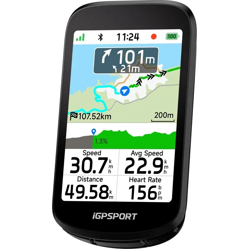 iGPSport BSC500 GPS Touch Screen Cycling Bike Computer in Black-1