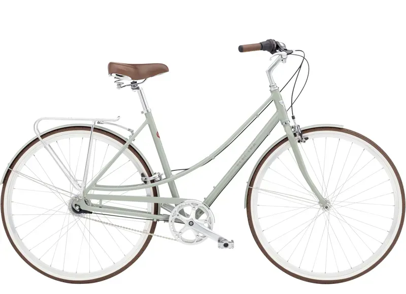 Electra Loft 7i Step-Thru Bike in Green Tea Medium