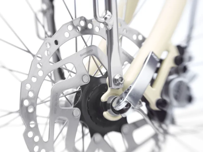 Electra Loft Go 5i Step-Thru 500Wh E-Road Bike In Cream-5