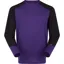 Madison Flux Long Sleeve Trail Jersey in Purple/Black