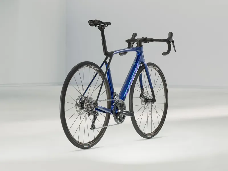 2025 Trek Madone Gen 8 SL 5 Carbon Road Bike in Hex Blue-1