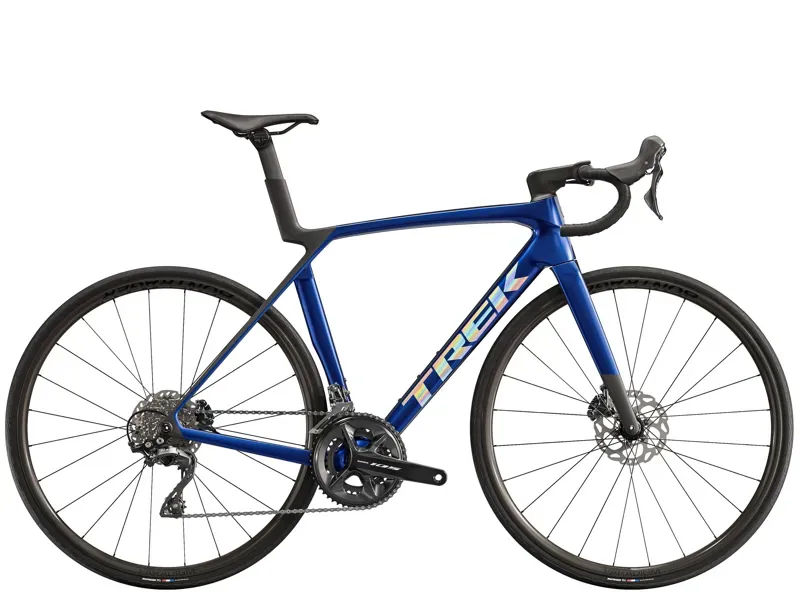 2025 Trek Madone Gen 8 SL 5 Carbon Road Bike in Hex Blue
