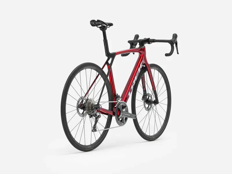 2026 Trek Madone SL 5 Carbon Road Bike in Fury Red Deep Smoke-1
