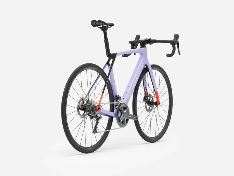 2026 Trek Madone SL 5 Carbon Road Bike in Lavender Haze Purple-1