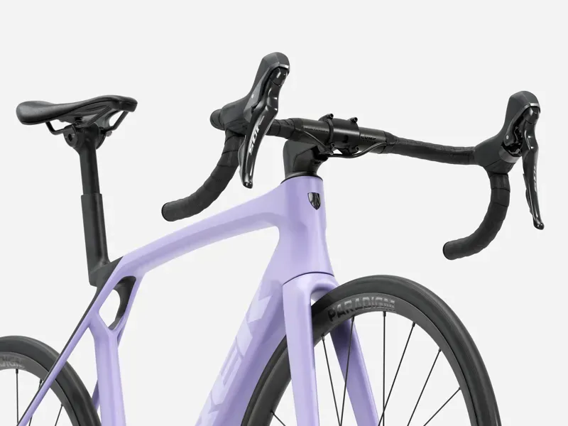 2026 Trek Madone SL 5 Carbon Road Bike in Lavender Haze Purple-4