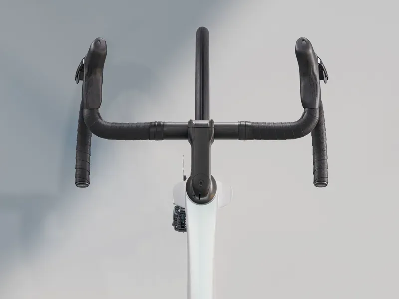 2025 Trek Madone SL 6 Carbon Road Bike in White Prismatic-2