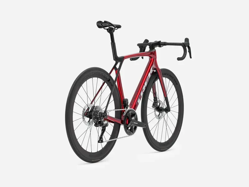2026 Trek Madone SL 6 Carbon Road Bike in Fury Red Smoke-1