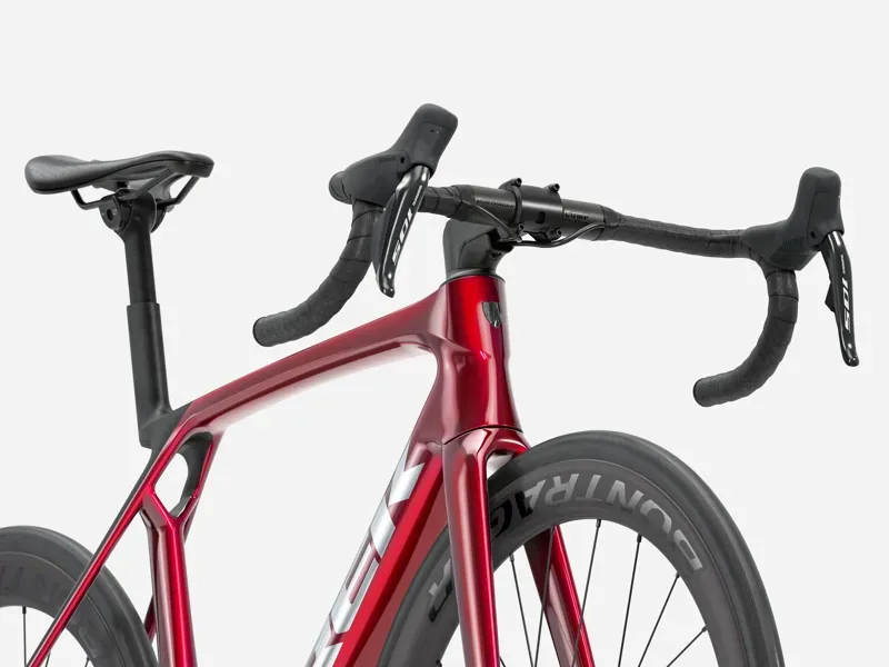 2026 Trek Madone SL 6 Carbon Road Bike in Fury Red Smoke-4