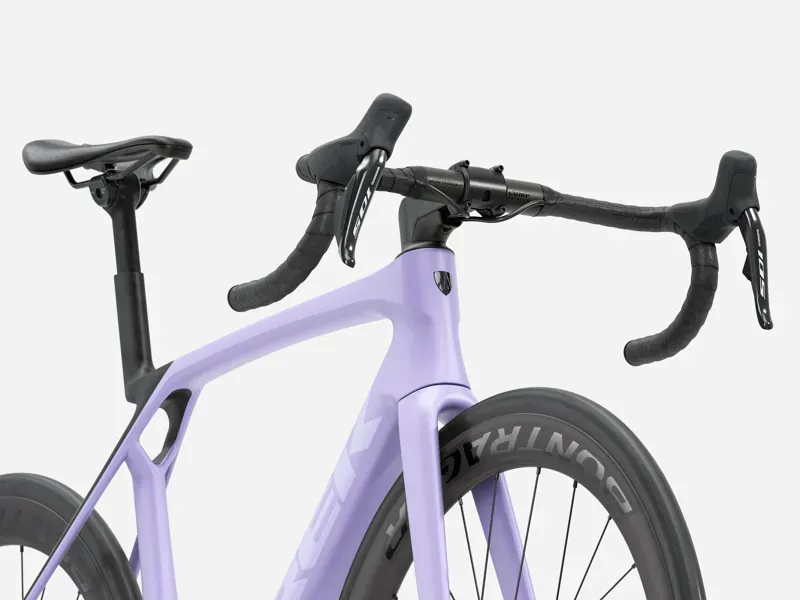 2026 Trek Madone SL 6 Carbon Road Bike in Matte Lavender Haze Smoke-9