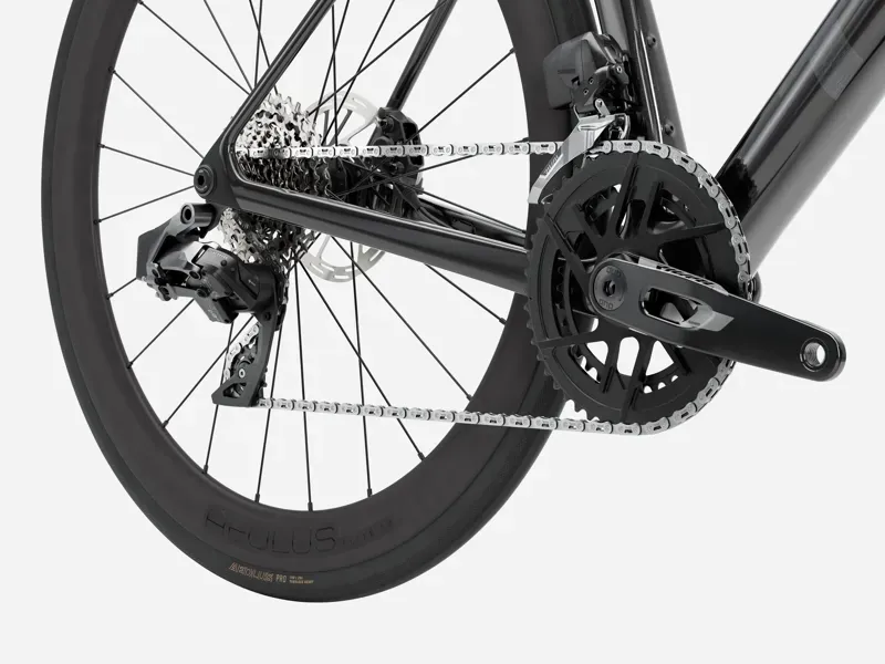 Trek Madone SL 6 AXS Gen 8 Road Bike in Gloss Dark Star/Matte Deep Smoke-5