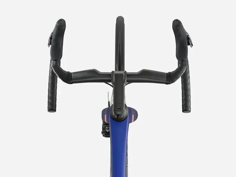 Trek Madone SL 7 Gen 8 Road Bike in Matte Cobalt Blue/Trek Black/Living Coral-2