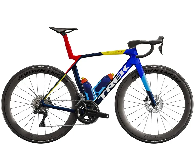 2025 Trek Madone Gen 8 SLR 7 Carbon Road Bike in Lidl Trek Navy Smoke