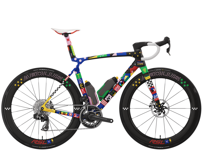 Trek Madone SLR 9 AXS Gen 8 Road Bike in ICON - The First 50