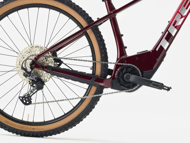 Ex-Display Trek Marlin+ 8 E-Mountain Bike in Fury Red/Lithium Fade-5