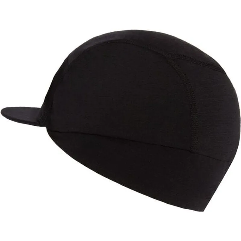 Madison Isoler Merino Cycling Cap Hat in Black