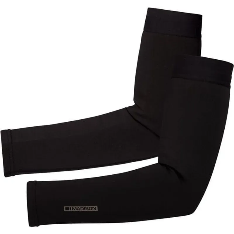 Madison DTE Isoler DWR Thermal Cycling Arm Warmers in Black 