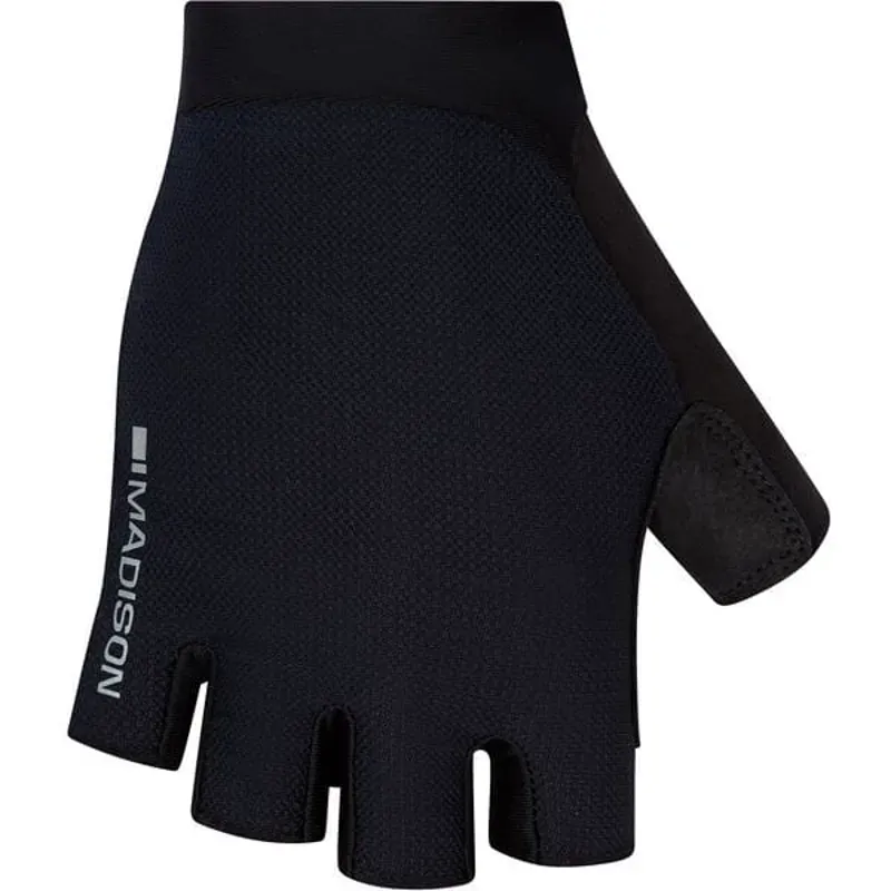 Madison Flux Performance Road Cycling Mitt Gloves in Black