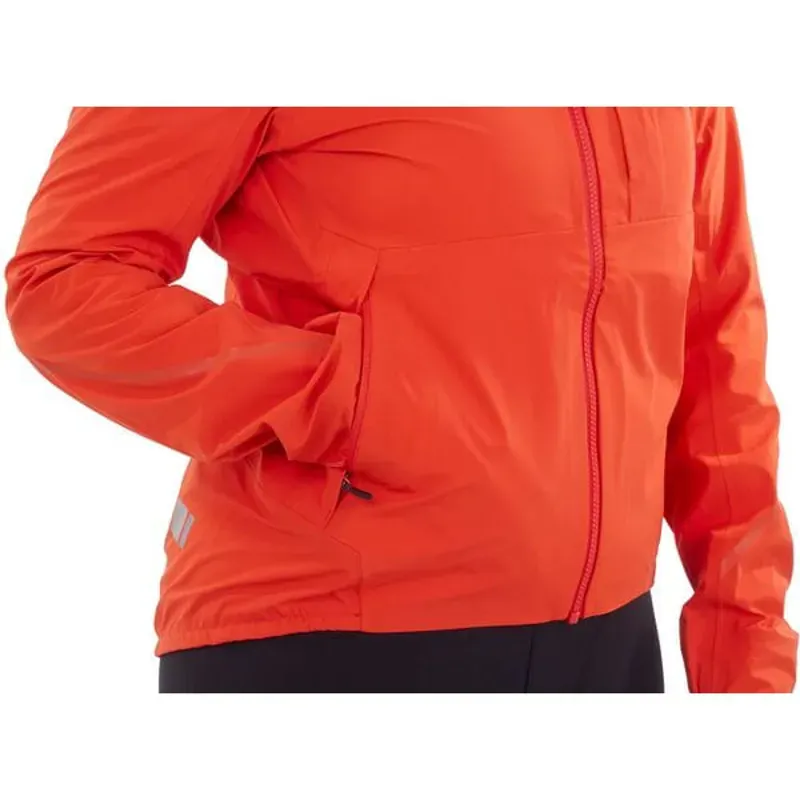 Madison Women's Flux 3-Layer Waterproof Mountain Bike Trail Jacket Red-2