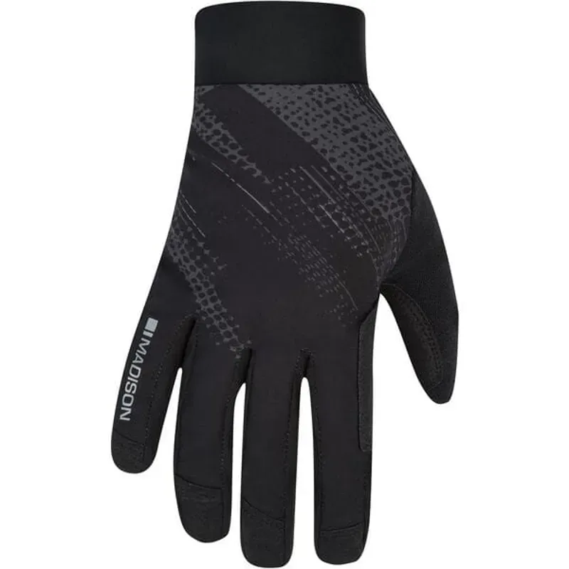 Madison Flux Waterproof Mountain Bike Trail Gloves In Black