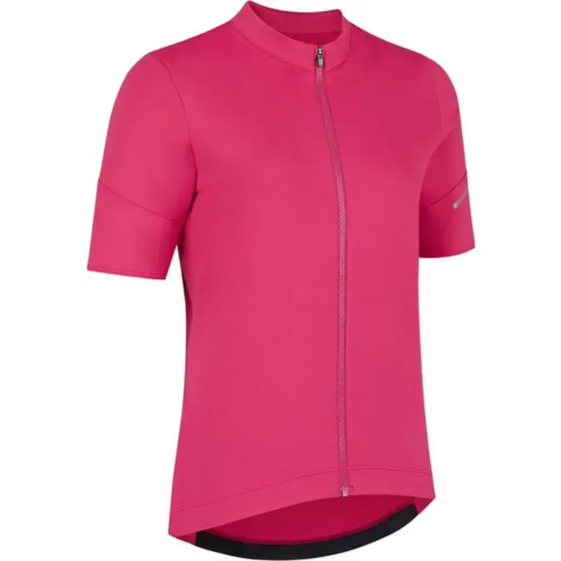Madison Flux Women's Short Sleeve Road Cycling Jersey In Pink-1