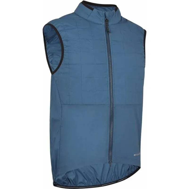 Madison Men's Roam Windproof Packable Primaloft Cycling Gilet In Blue-1