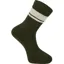 Madison Roam Isoler Cycling Crew Sock In Midnight Green