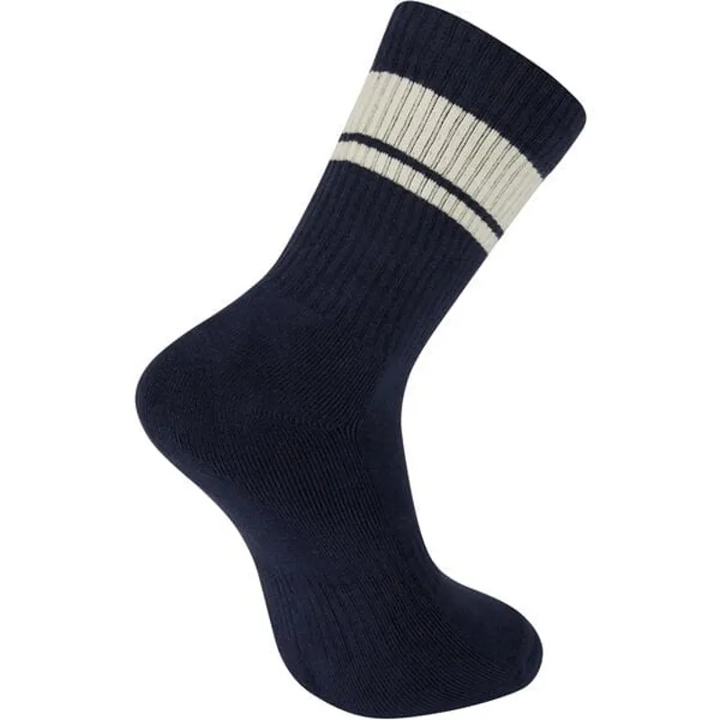 Madison Roam Isoler Cycling Crew Sock In Ink Navy-1
