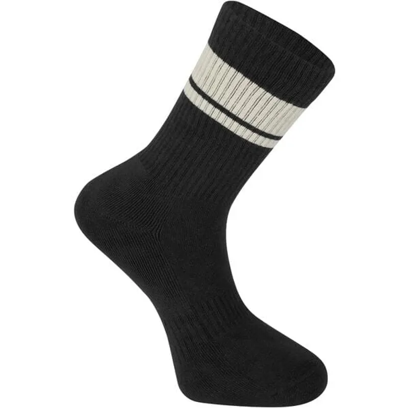 Madison Roam Isoler Cycling Crew Sock In Black