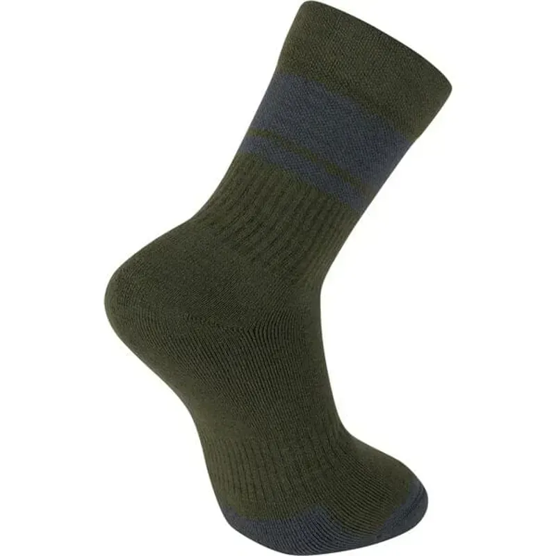 Madison DTE Isoler Merino Winter Cycling Sock In Midnight Green-1