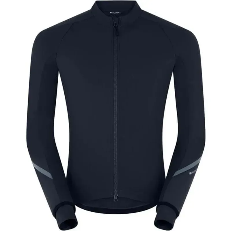 Madison DTE Men's Isoler Thermal Long Sleeve Cycling Jacket In Black
