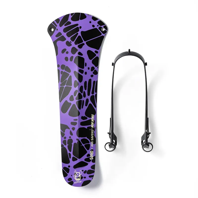 Ass Savers Win Wing 2 Gravel Squid Purple Rear Fender Mudguard