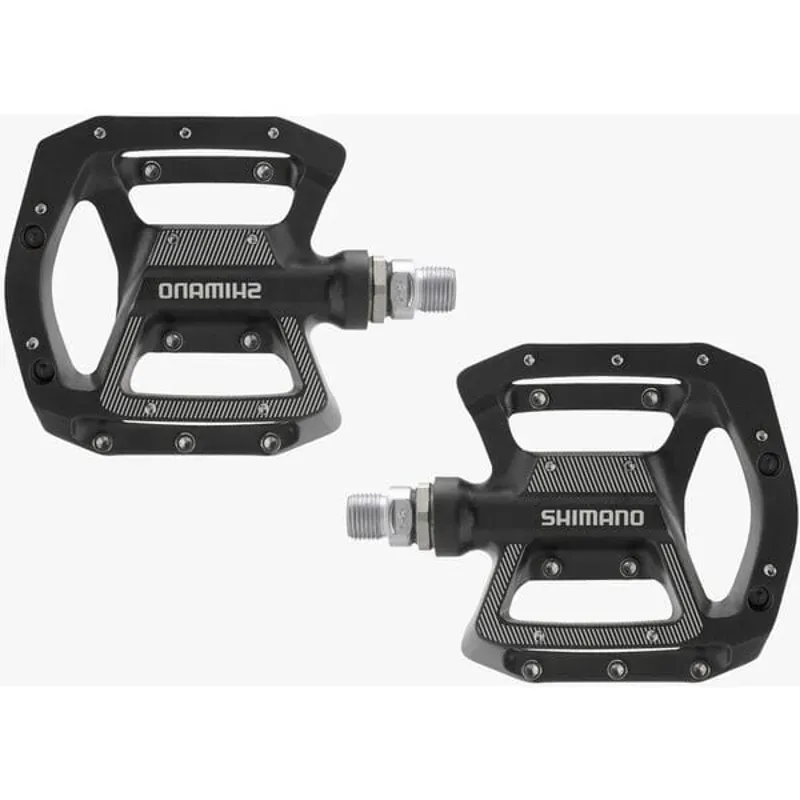 Shimano GR500 MTB Flat Pedals in Black-3