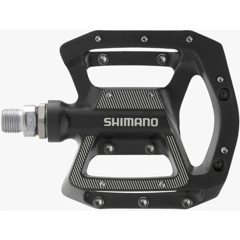 Shimano GR500 MTB Flat Pedals in Black-4