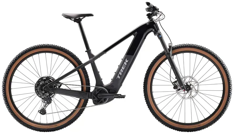 2026 Trek Powerfly+ 4 27.5 Electric Mountain Bike Dark Star Dark Web