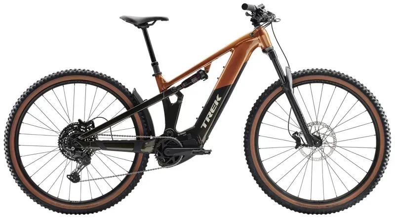 2026 Trek Powerfly FS+ 4 Gen 4 E-Mountain Bike Pennyflake/Black Olive