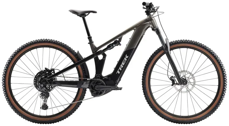 2026 Trek Powerfly FS+ 4 Gen 4 E-Mountain Bike In Mercury/Dark Web
