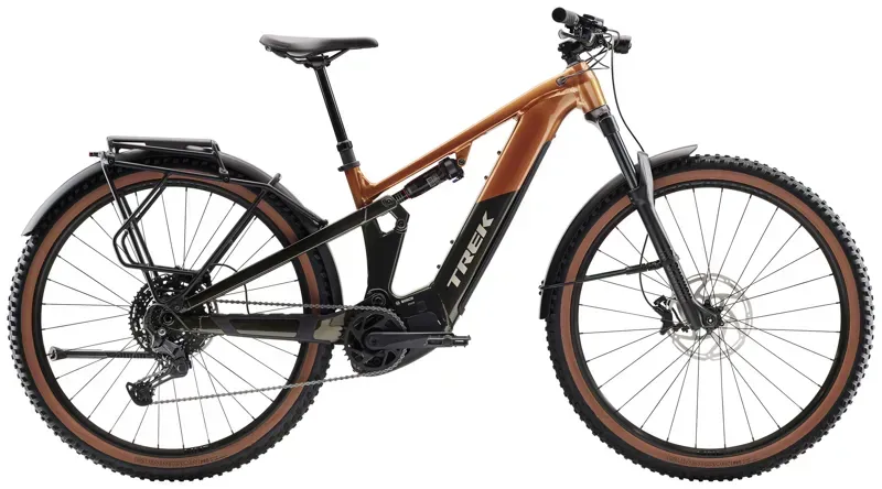 2026 Trek Powerfly FS+ 4 Equipped Gen 4 E-MTB Pennyflake/Black Olive