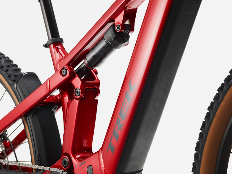 Trek Powerfly+ FS 5 Gen 4 eMountain Bike in Fury Red-4