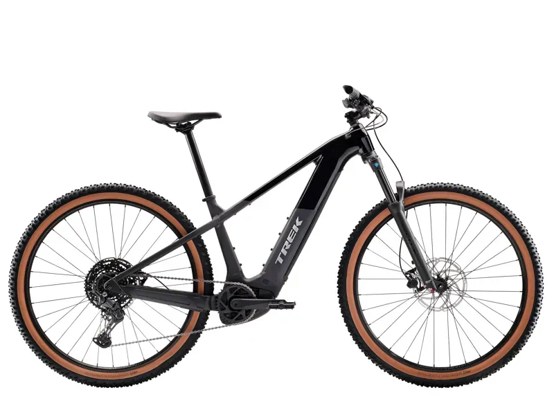 2026 Trek Powerfly+ 4 800Wh E Mountain Bike in Gloss Dark Star/Matte Dark