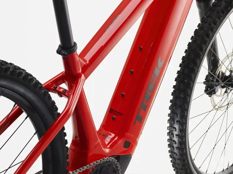 Trek Powerfly+ 4 800Wh Gen 5 eMountain Bike in Radioactive Red/Black-4