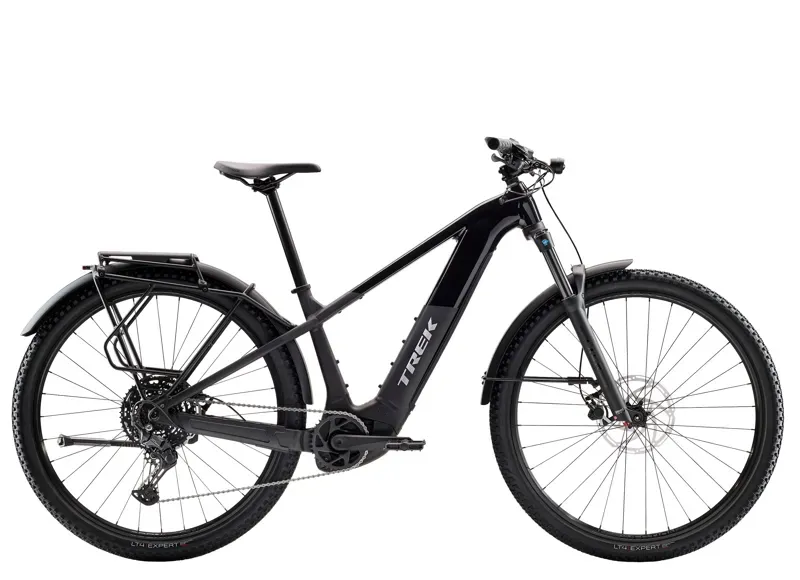 2026 Trek Powerfly+ 4 Equipped 800Wh E-MTB in Dark Star Dark Web