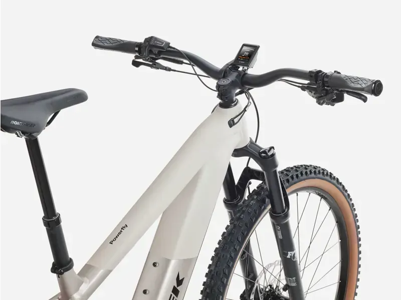 Trek Powerfly+ 8 eMountain Bike in Buff Beige/Supernova-2